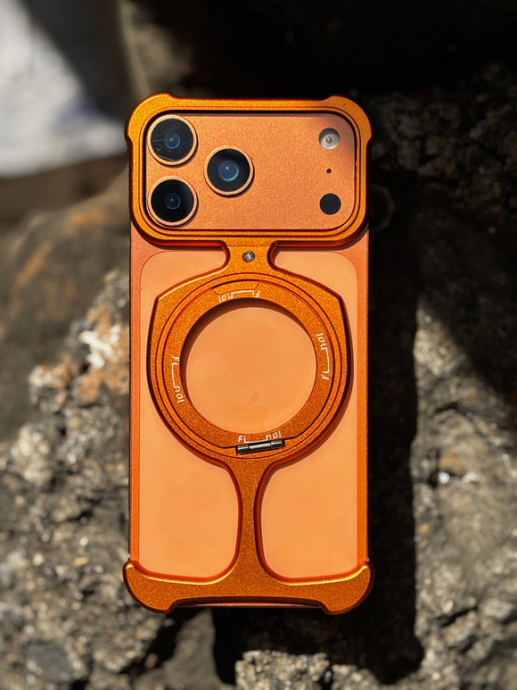 METAL CASE WITH STAND