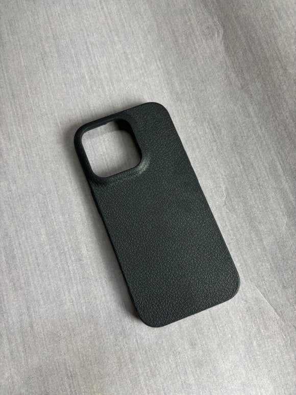 BLACK LEATHER TEXTURE CASE