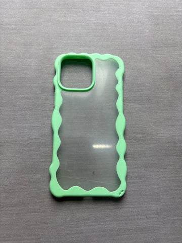 GREEN WAVY CASE