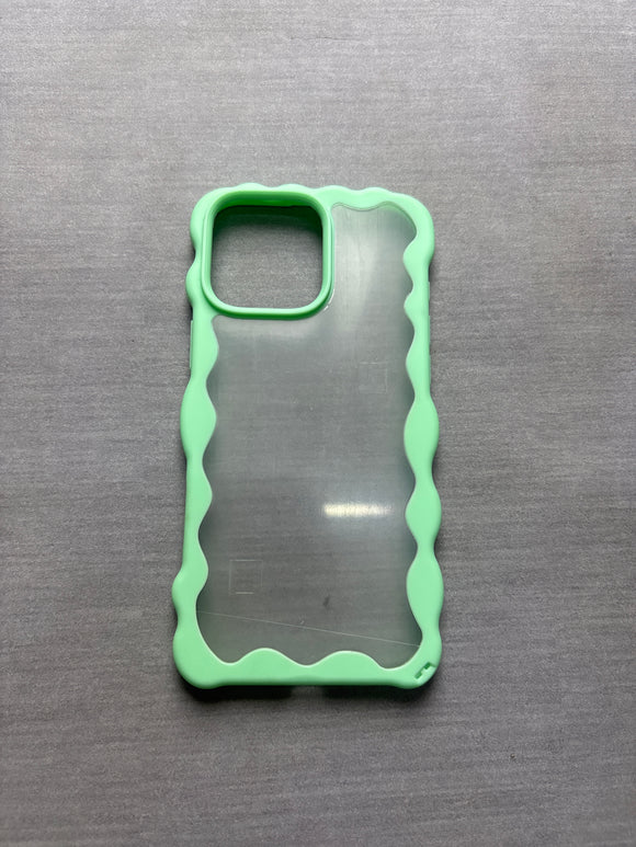 GREEN WAVY CASE