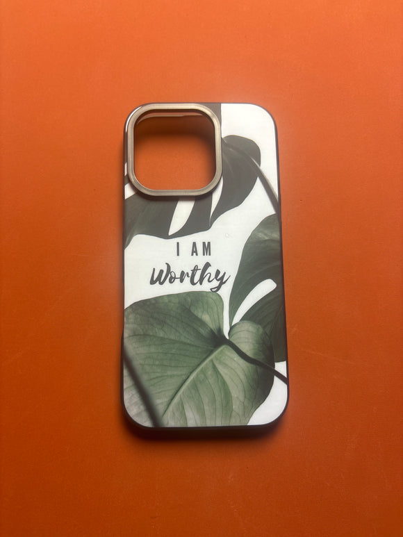 LEAF 🍃 PRINTED CASE 15 pro