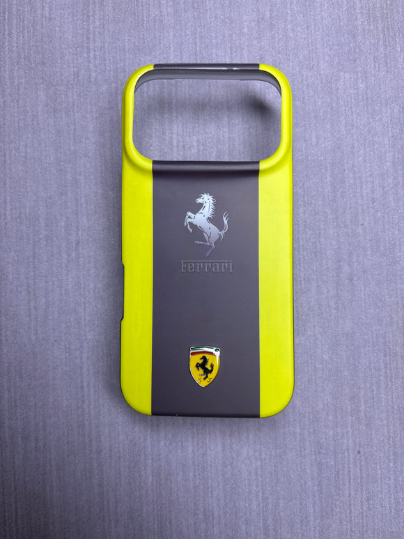 BLACK YELLOW STRIPE 17 pro