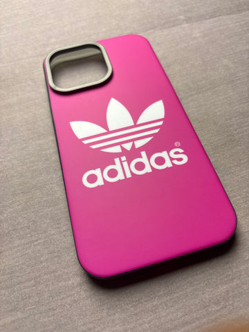 Pink Adidas Printed Case