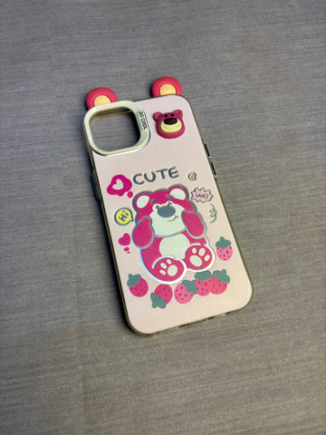 CUTE BEAR PINK TOY