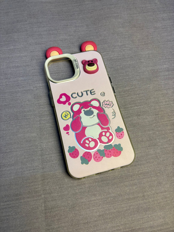 CUTE BEAR PINK TOY