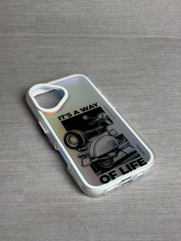 🛵 SCOOTER HOLOGRAPHIC CASE