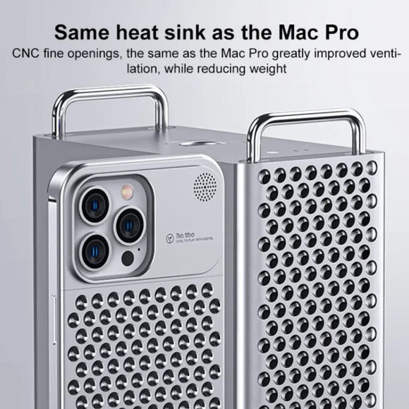 Heat Reduction Metal Case