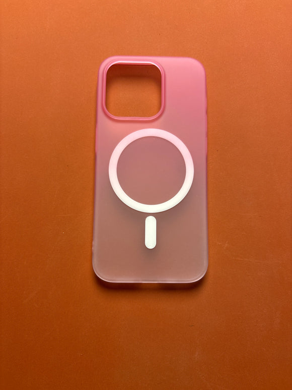 PINK SMOKE MAGSAFE 15 pro