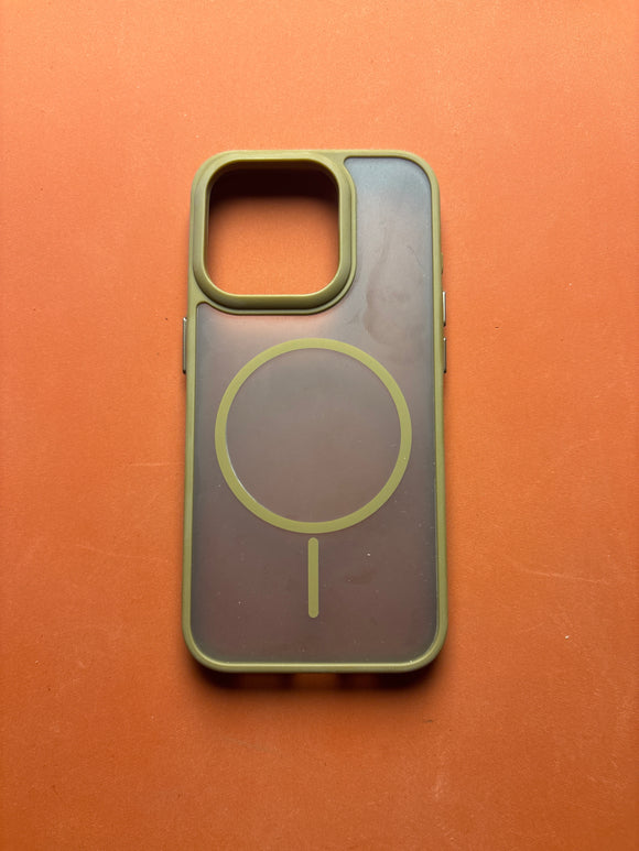BROWN MAGSAFE CASE 15 pro