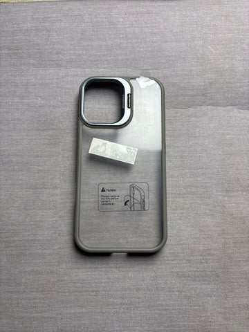 GREY TRANSPARENT CASE