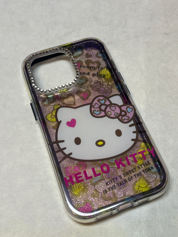 KITTY BLACK  STONE CASE 13 pro