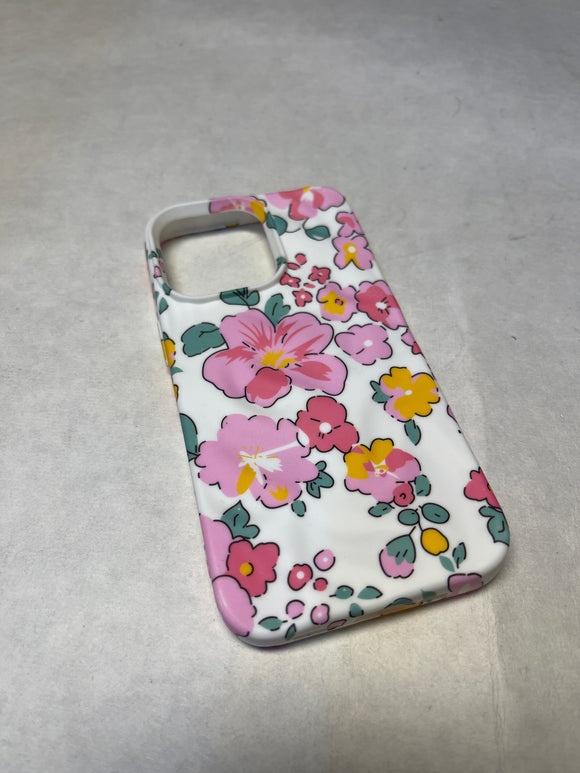 PINK FLOWERS CASE 13 pro