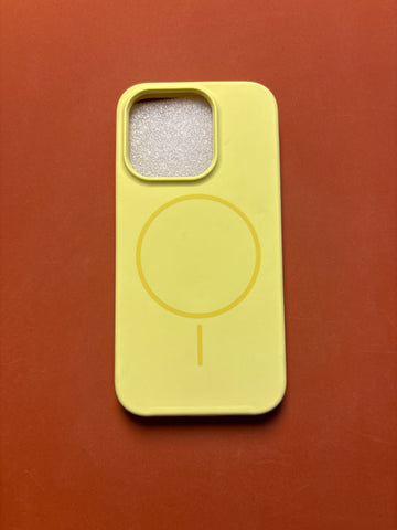 Yellow Magsafe 15 pro