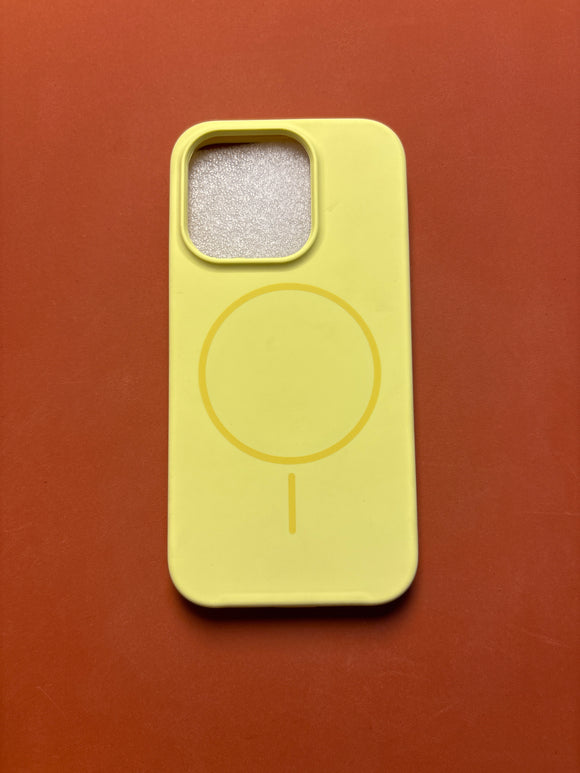 Yellow Magsafe 15 pro