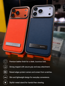 NY LEATHER WITH STAND CASE-2