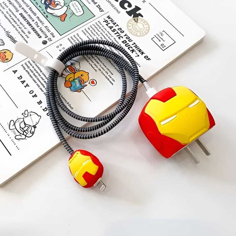 Charger Protection Case -Iron-MAN