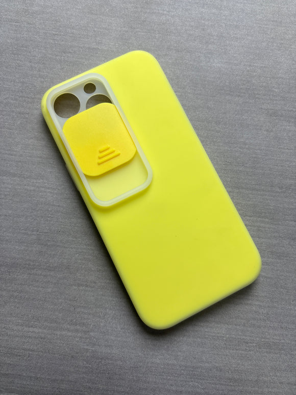Yellow Camera Close Silicone