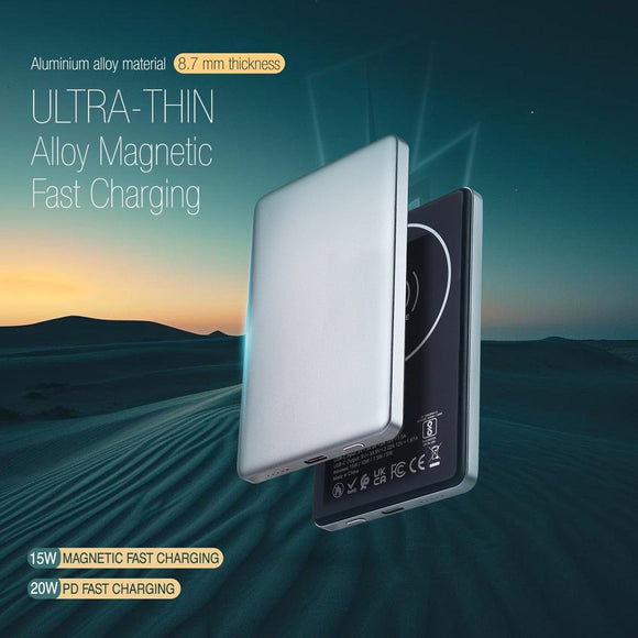 SLIM MAGSAFE POWER BANK (5000MAH)