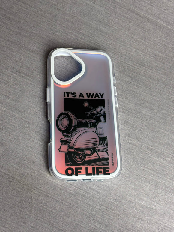 🛵 SCOOTER HOLOGRAPHIC CASE