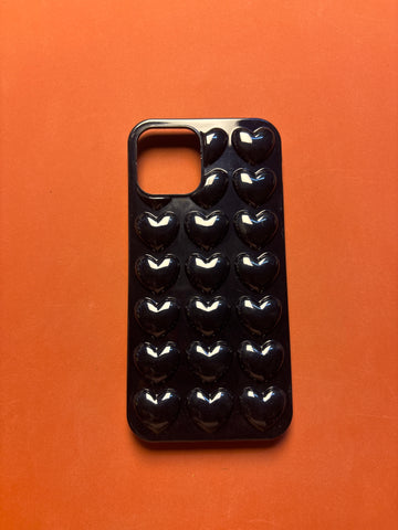 BLACK HEART CASE 12/12 pro