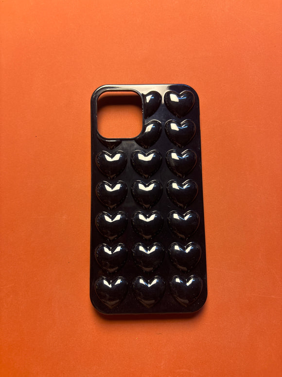BLACK HEART CASE 12/12 pro