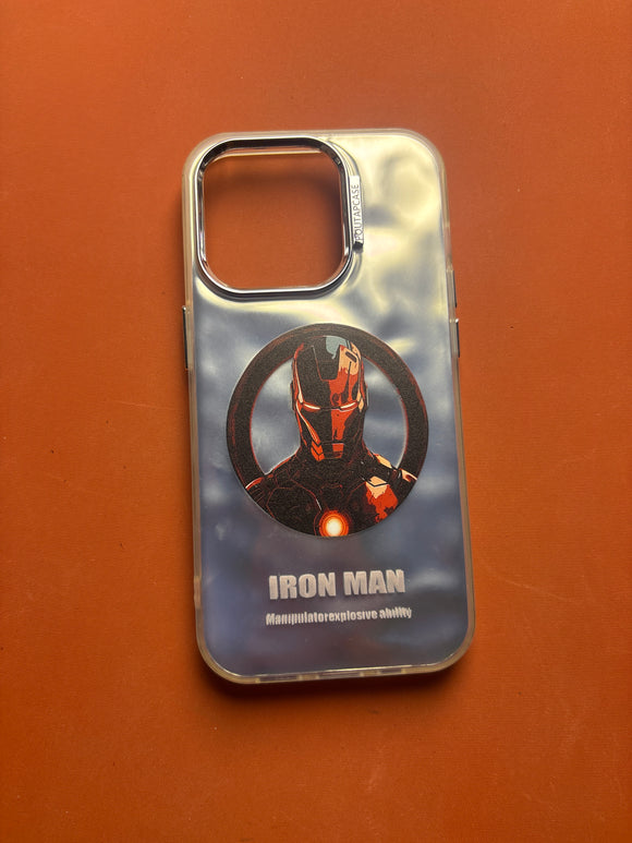 IRON MAN PRINTED CASE 14 pro