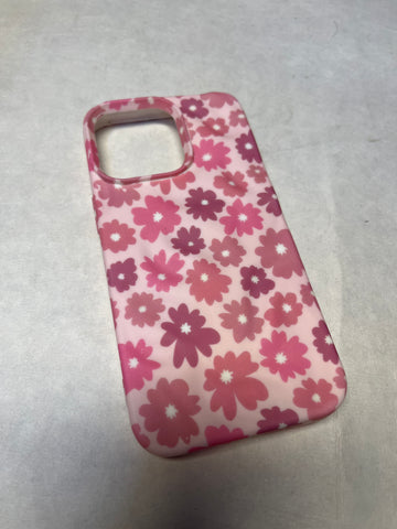 PINK & PURPLE PRINTED CASE 13 pro￼
