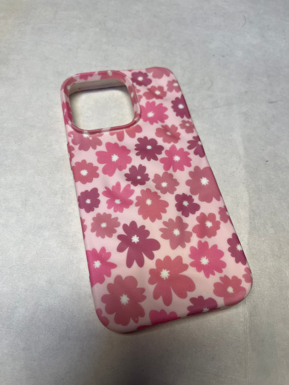 PINK & PURPLE PRINTED CASE 13 pro￼