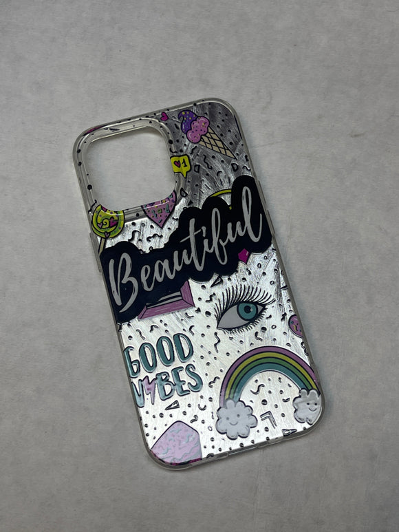 BEAUTIFUL GOOD VIBES CASE 13 pro