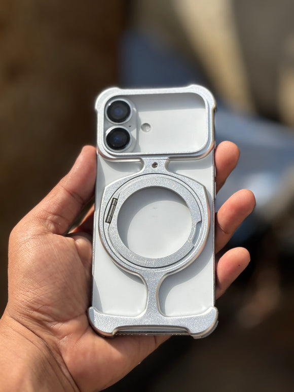 METAL CASE WITH STAND