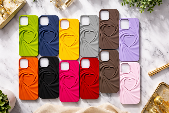 HEART SHAPED CASE ❤️