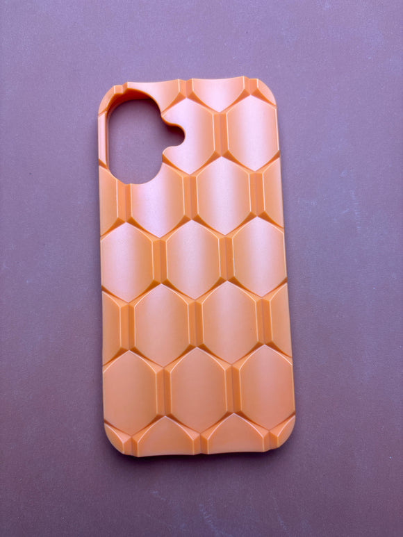 ORANGE HEXAGON CASE 16
