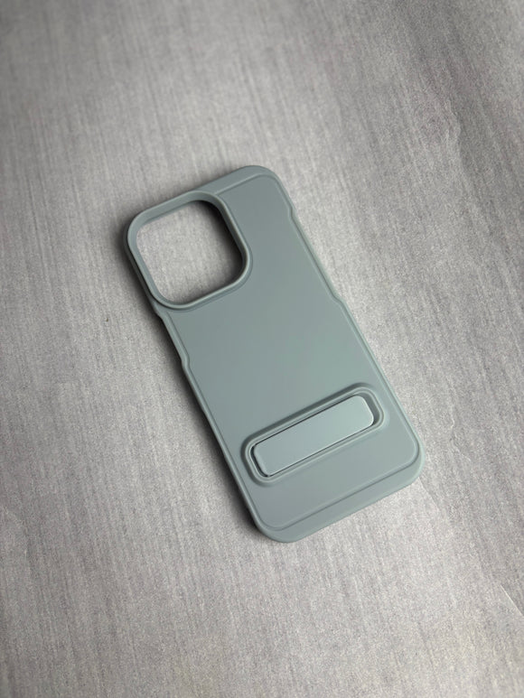 GREY STAND SILICONE CASE