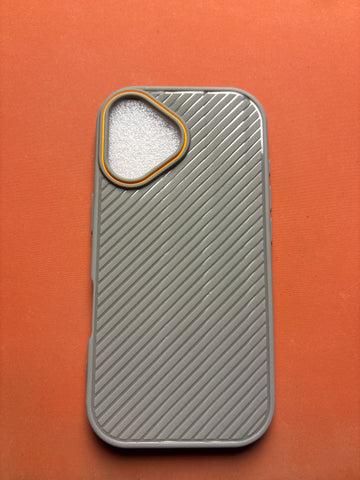 GRAY STRIPE SILICONE 16