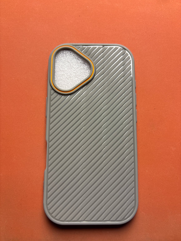 GRAY STRIPE SILICONE 16