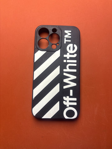 OFF WHITE 3D embossed 13 pro