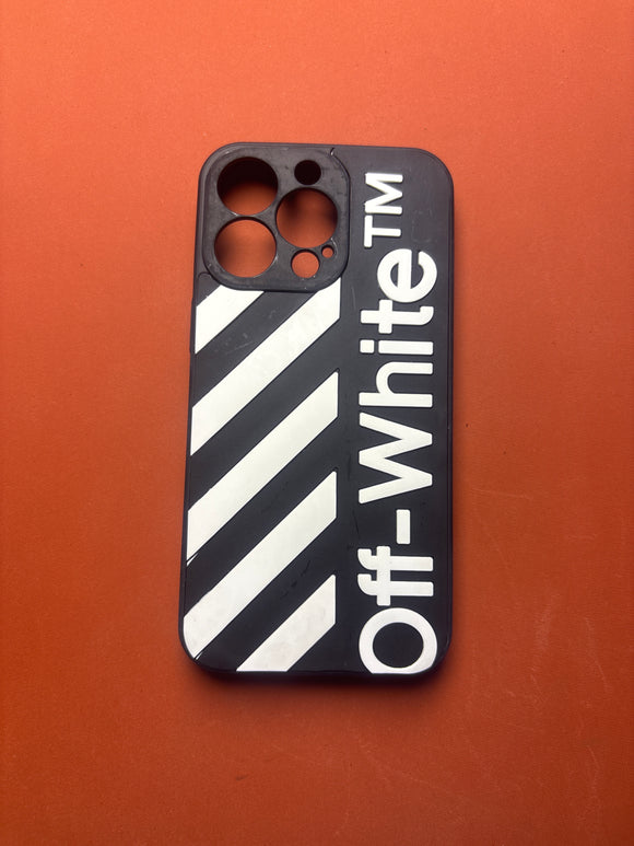 OFF WHITE 3D embossed 13 pro