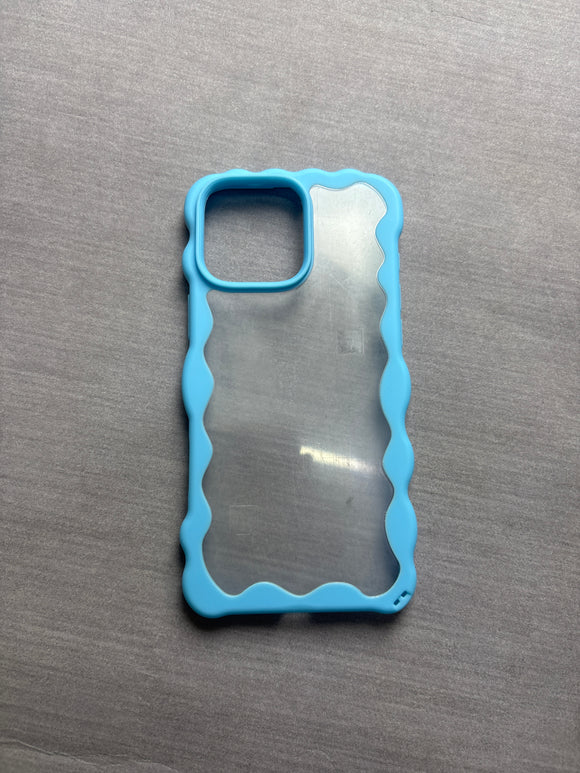 BLUE WAVY CASE