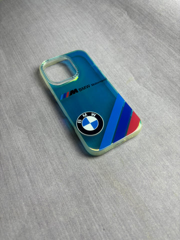 BMW BLUE TRANSPARENT CASE