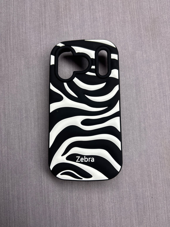 BLACK ZEBRA CASE 17 pro