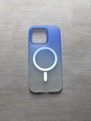 BLUE TRANSPARENT CASE