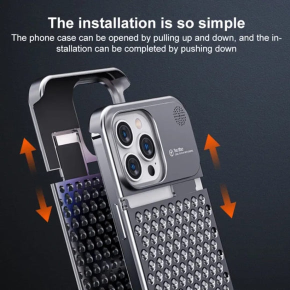 Heat Reduction Metal Case