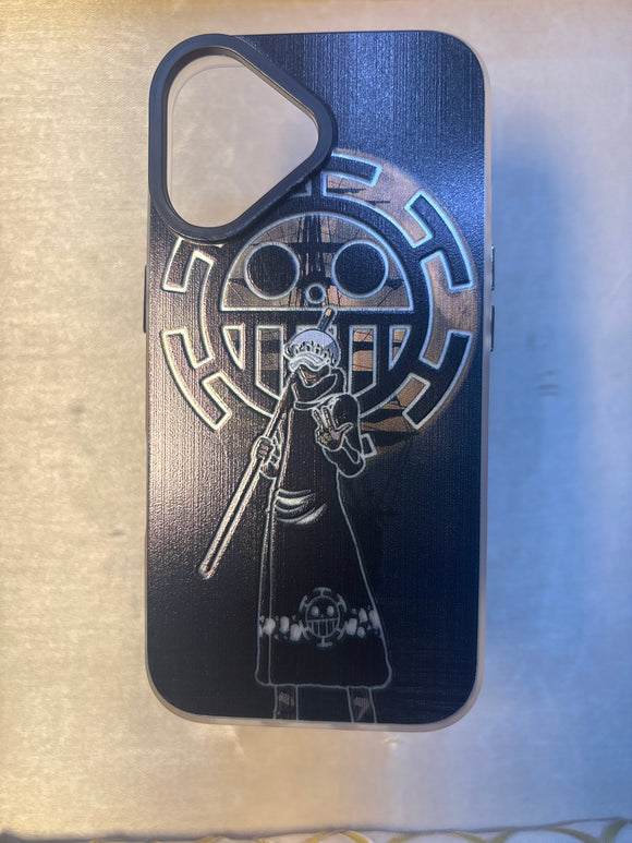 Hologram Anime print iPhone 16