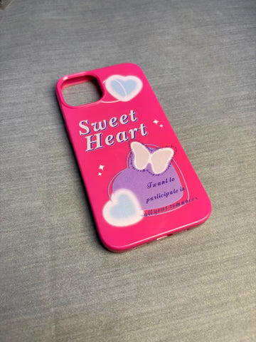SWEET HEART PINK CASE