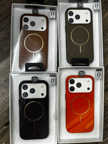 LEATHER MAGSAFE CASE 17 pro