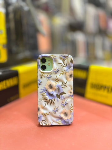 PURPLE HIBISCUS FLORAL CASE