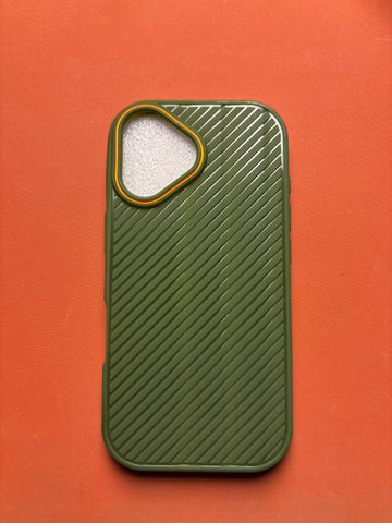 GREEN STRIPE SILICONE 16