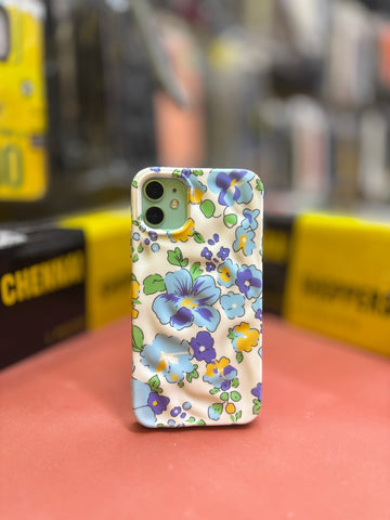 BLUE HIBISCUS FLOWER CASE