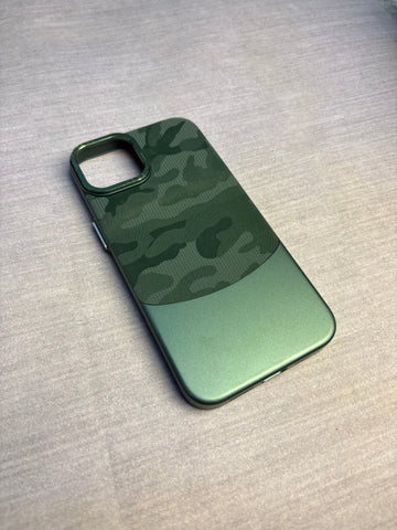 GREEN CAMOUFLAGE CASE