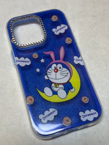 DORAEMON NAVY BLUE STONE CASE 13 pro